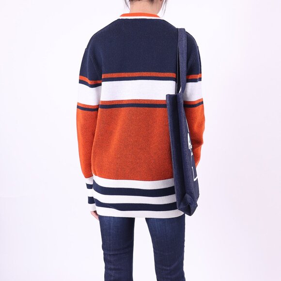 NWT - CARVEN Ribbed Logo Women's Knit Sweater 8607PU022 - Picture 5 of 6